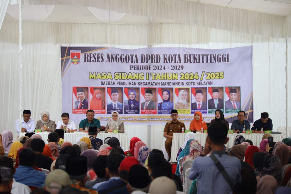 Warga Masyarakat Kecamatan MKS Sampaikan Berbagai Permasalahan