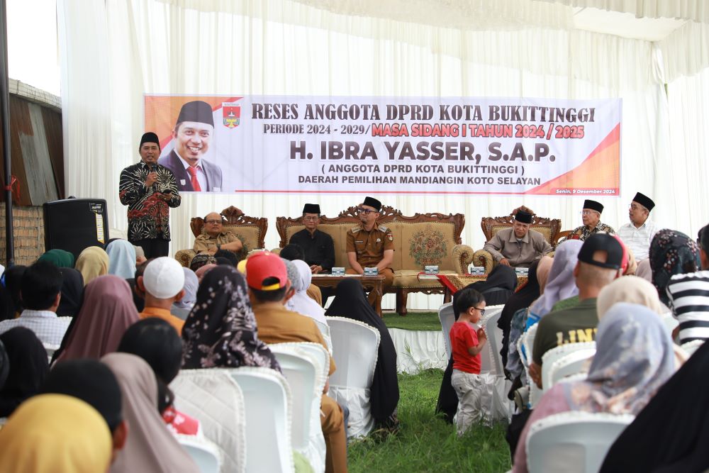Ibra Yasser : Pentingnya Pelaksanaan Reses Guna Menerima Aspirasi Masyarakat
