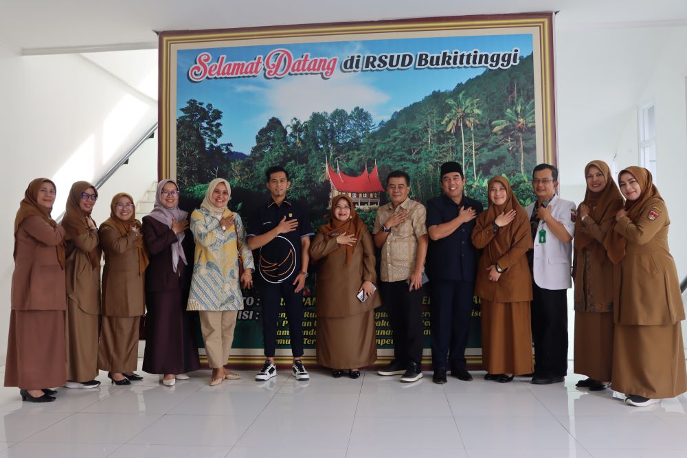 Kunjungan Komisi 2 DPRD Kota Bukittinggi  Menampung Seluruh Aspirasi Jajaran RSUD Kota Bukittinggi