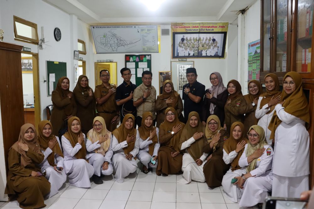 Diskusi Komisi 2 DPRD Kota Bukittinggi Dengan Pegawai Puskesmas Gulai Bancah