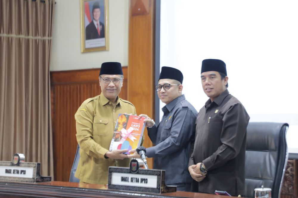 LKPJ Wali Kota Bukittinggi Tahun Anggaran 2024 dan Dua Raperda
