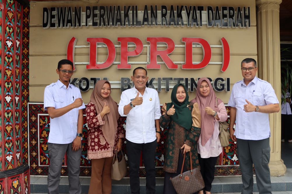 DPRD Kabupaten Merangin Bangko Kunjungi DPRD Kota Bukittinggi