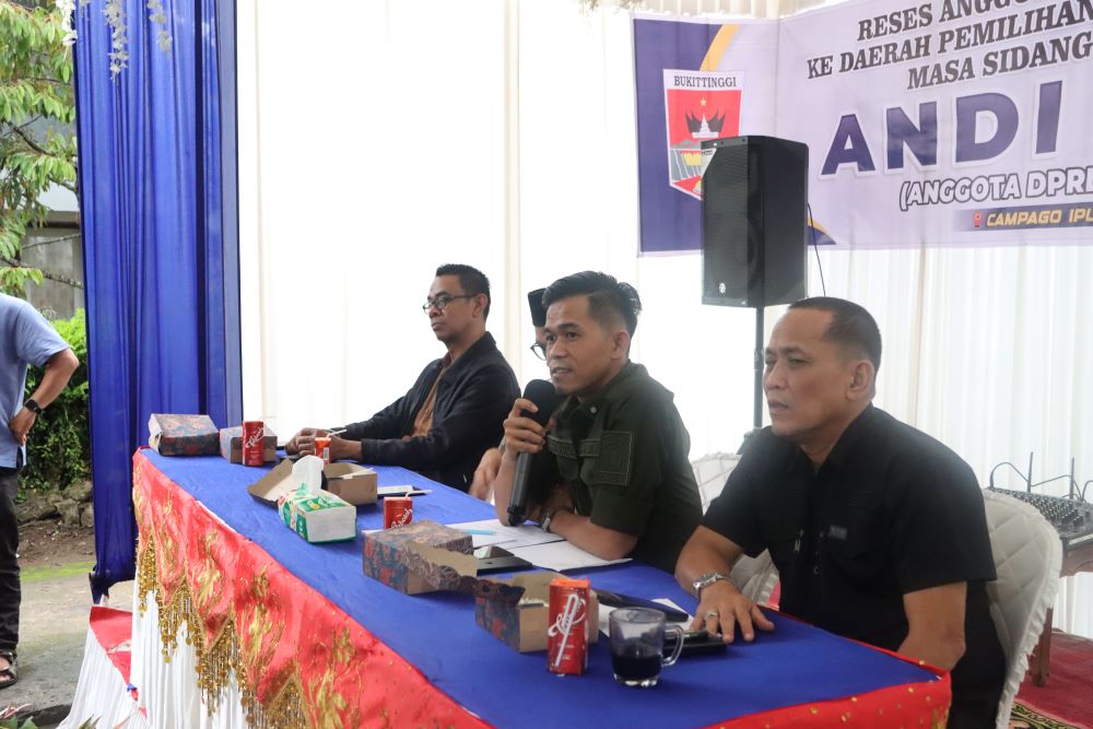 Andi Putra : Permintaan Masyarakat Hadirkan SKPD Terkait