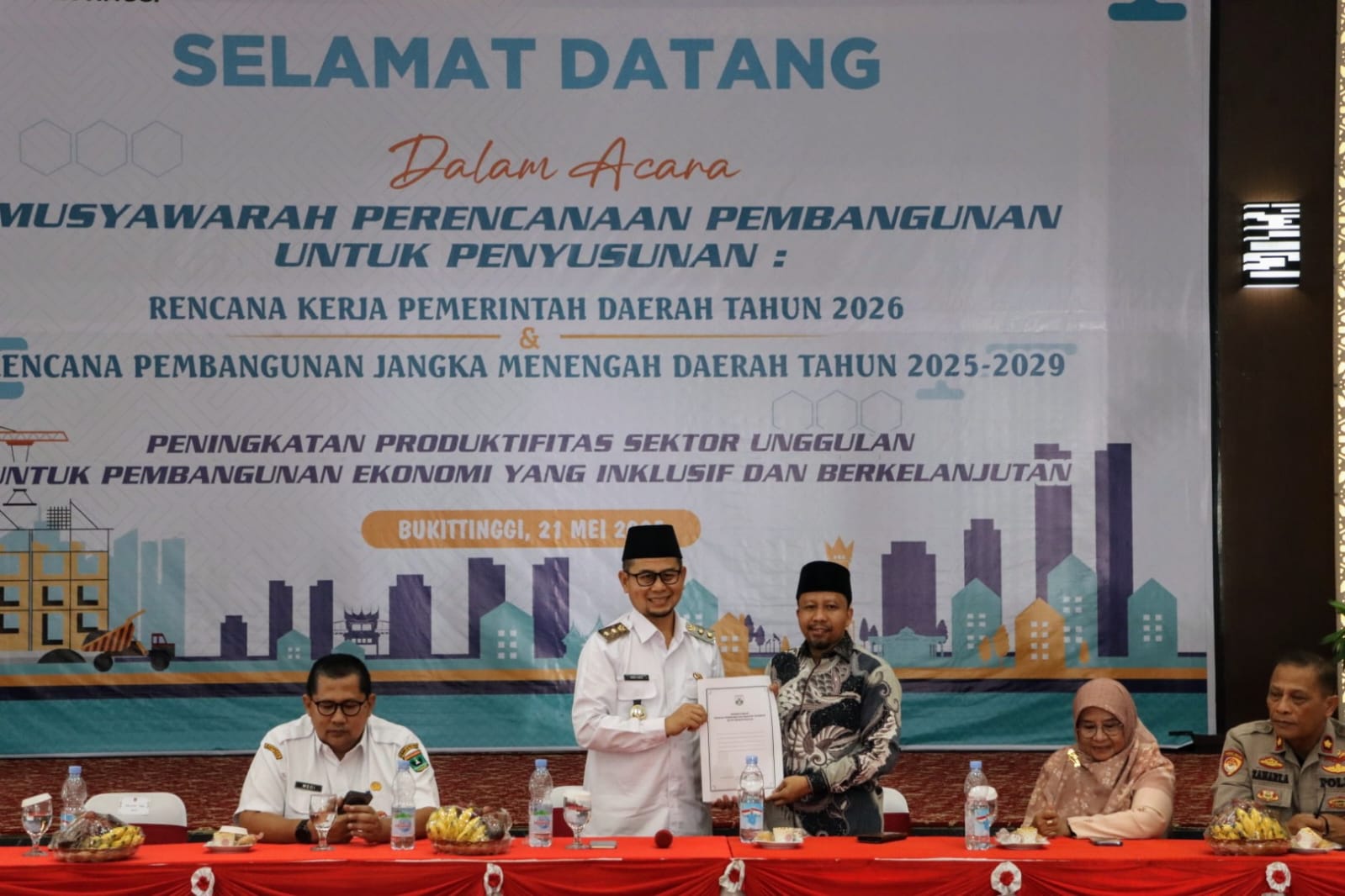 Musyawarah Perencanaan Pembangunan (Musrenbang) untuk menyusun Rencana Kerja Perangkat Daerah (RKPD) 2026 dan Rencana Pembangunan Jangka Menengah Daerah (RPJMD) 2025-2029