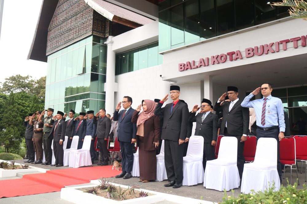 upacara peringatan Hari Koperasi Nasional (Harkopnas) ke-78