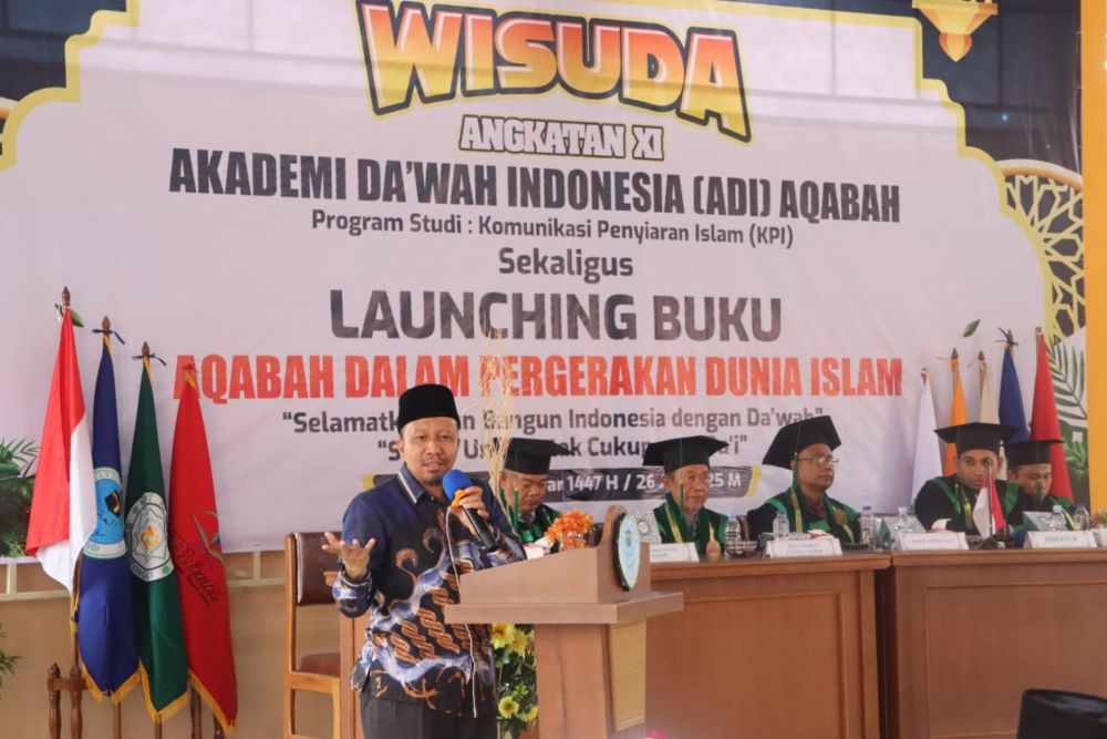 WISUDA ke XI AKADEMI DAKWAH INDONESIA (ADI) AQABAH BUKITTINGGI sekaligus Launching Buku "AGABAH DALAM PERGERAKAN DUNIA ISLAM"