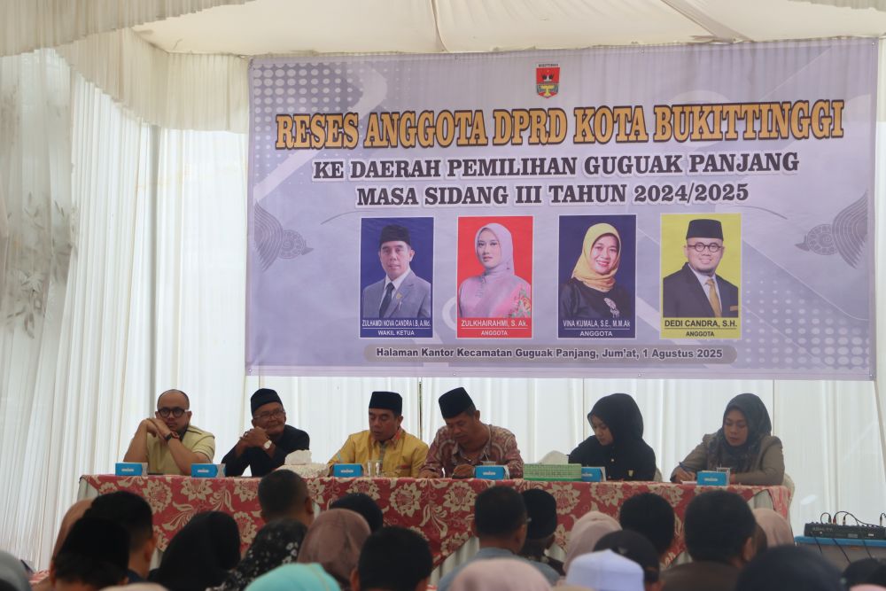 Warga Guguak Panjang Suarakan Aspirasi: Pendidikan, Pokir, dan Cafe Jadi Sorotan dalam Reses DPRD