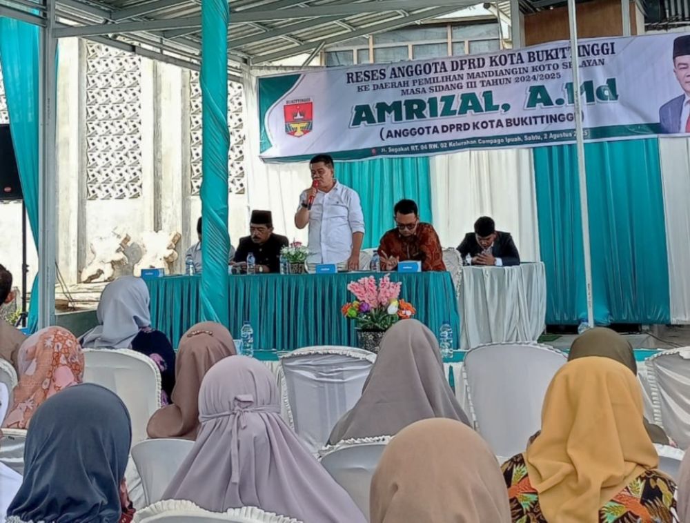 Amrizal Serap Aspirasi Warga Campago Ipuah, Fokus SDM, Infrastruktur, dan Pendidikan
