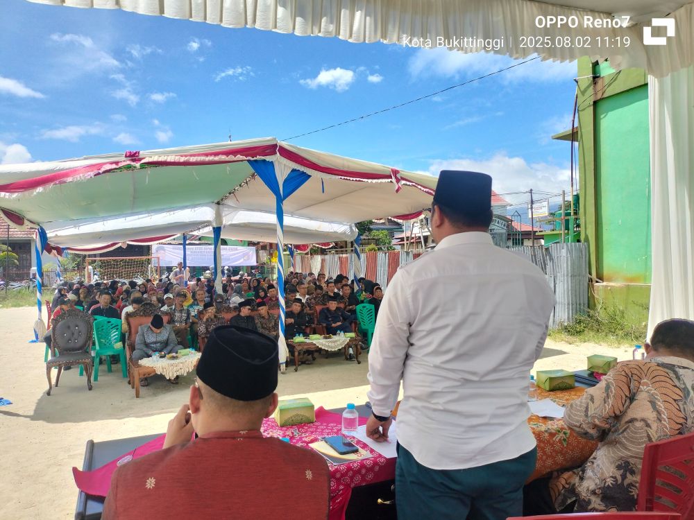 Andre Kresna Saputra Serap Aspirasi Warga Guguak Panjang: Zonasi Sekolah, Pembangunan, hingga Akses Internet