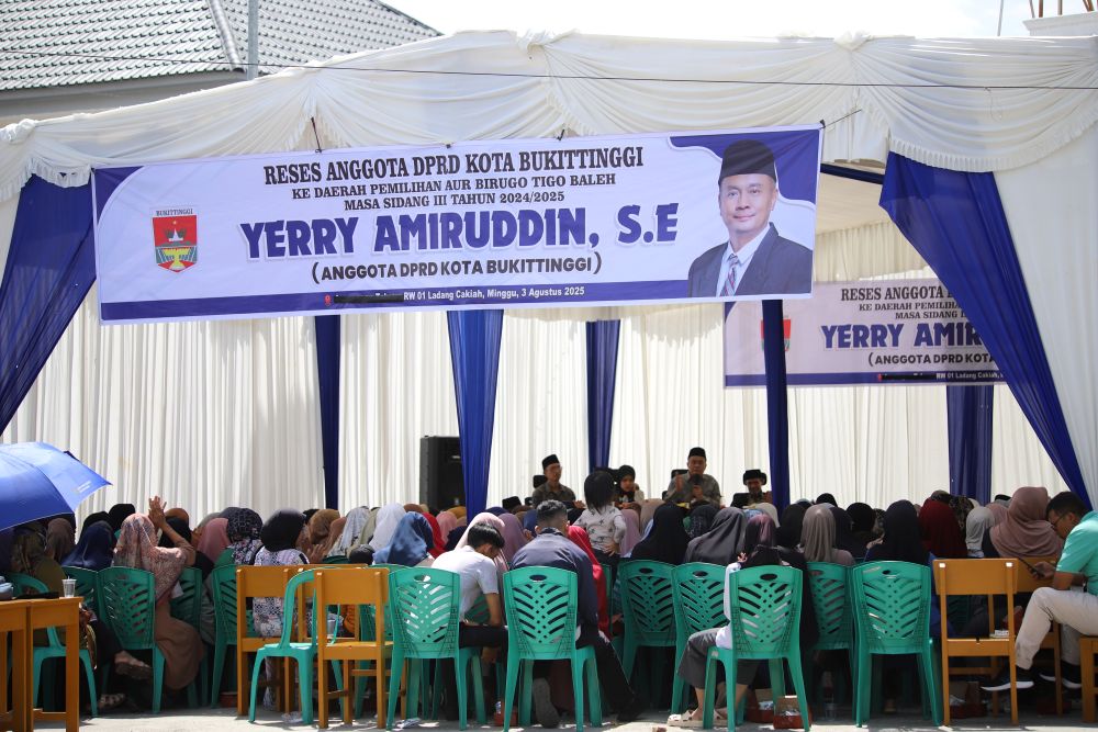 ANGGOTA DPRD YERRY AMIRUDDIN SERAP ASPIRASI WARGA LADANG CANGKIAH Soroti Masalah PBB, Zonasi Pendidikan, dan Pemanfaatan Lahan Hibah