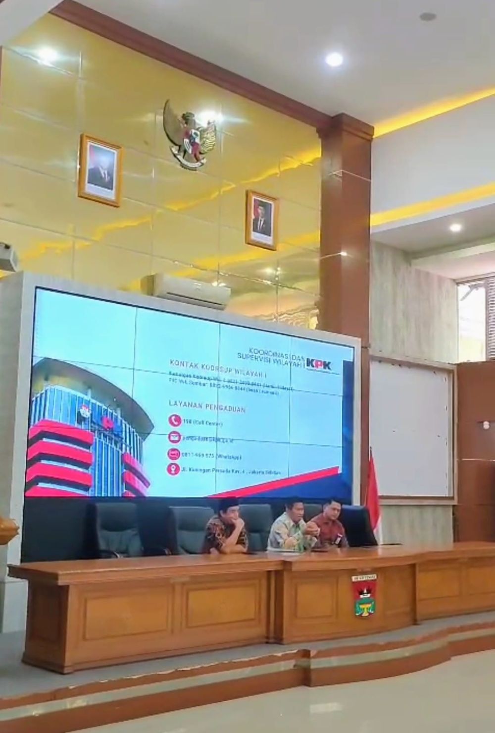 Rakor & Monev MCP Kota Bukittinggi bersama KPK RI, DPRD hadir mendukung tata kelola pemerintahan yang bersih
