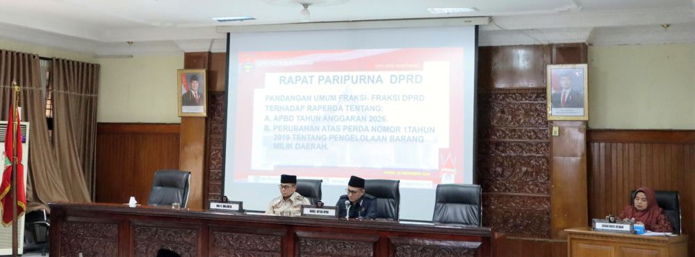 4. Sinergi DPRD dan Pemko Bukittinggi Bahas Kebijakan Keuangan Daerah 2026