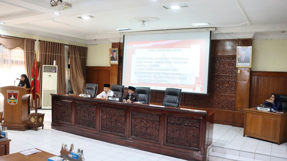 Fokus pada Program Prioritas, Pemerintah Kota Bukittinggi Respons Pandangan Umum Fraksi DPRD