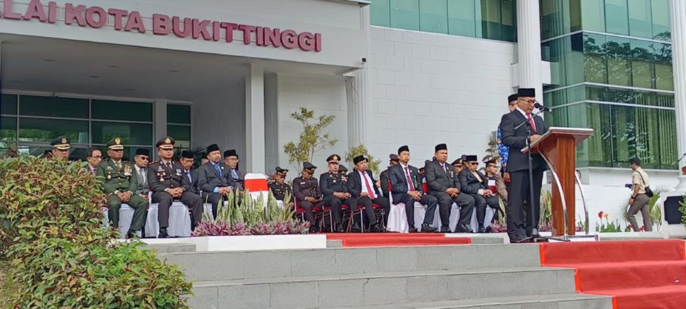 Upacara Hari Pahlawan 10 November 2025 di Bukittinggi Berlangsung Khidmat