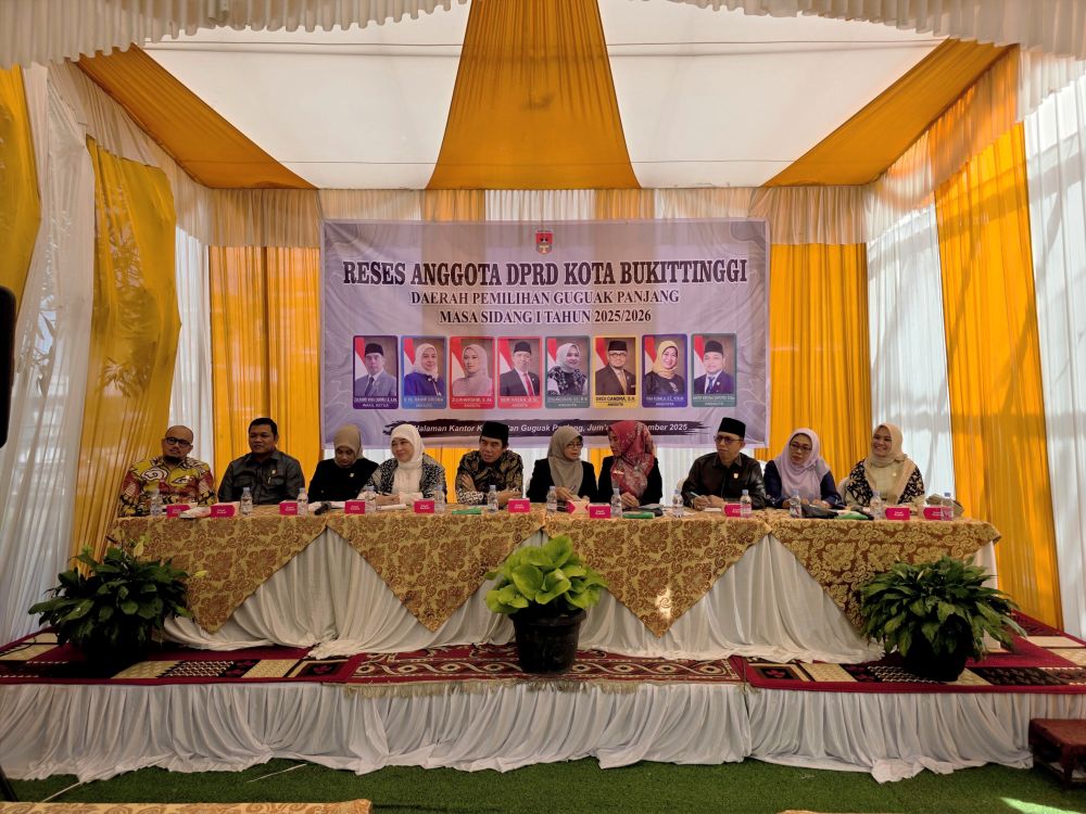 Politik Anggaran dan Prioritas Pembangunan Mengemuka dalam Reses DPRD Bukittinggi