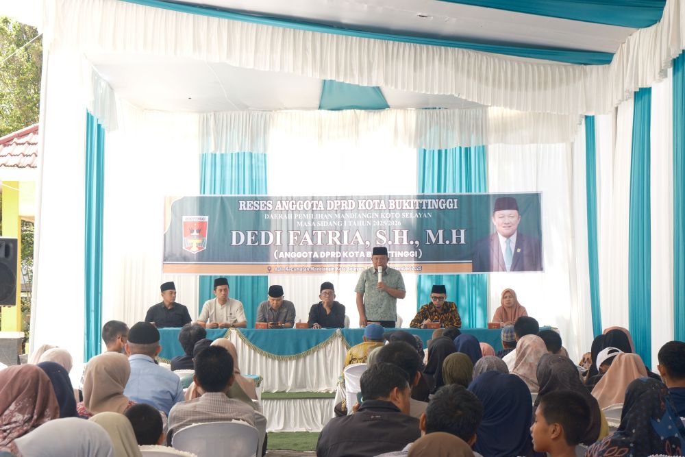 Serap Aspirasi Masyarakat, Dedi Fatria Gelar Reses Perorangan di MKS