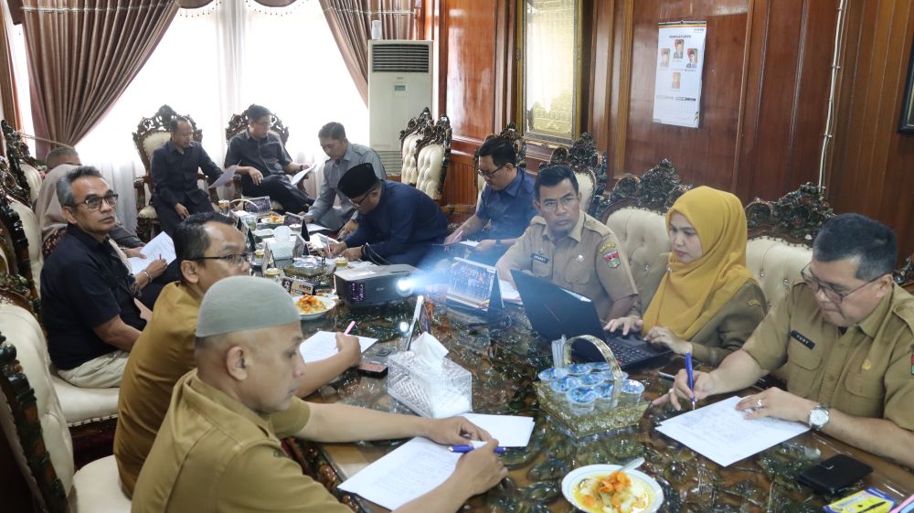 Rapat Badan Musyawarah DPRD Kota Bukittinggi
