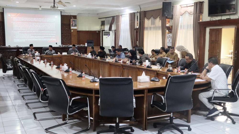 DPRD Kota Bukittinggi Laksanakan Audiensi Bersama KPU