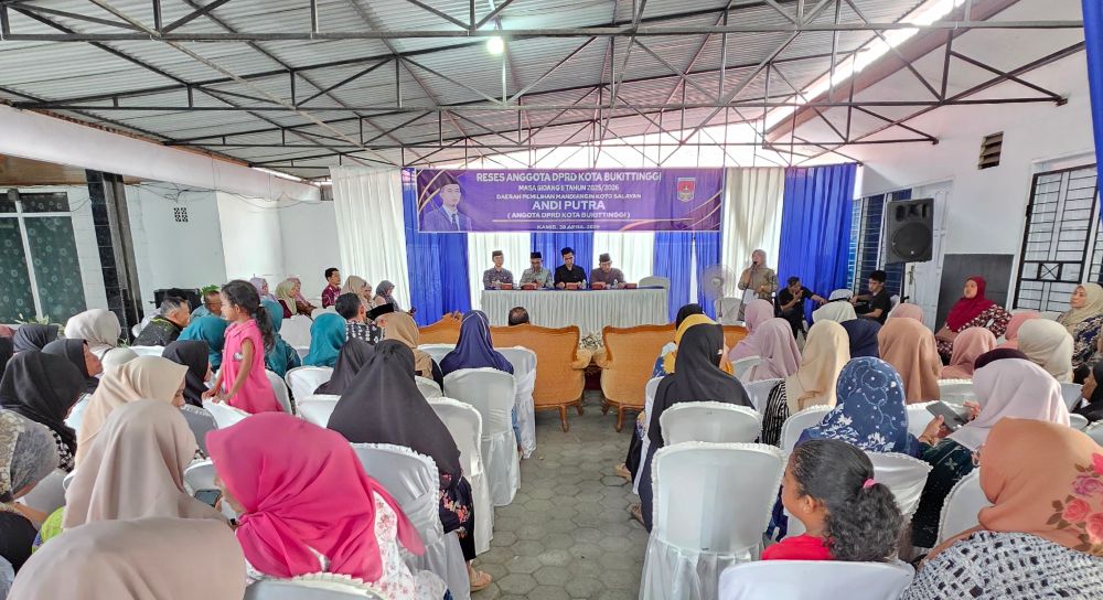 Reses di Campago Ipuh, Andi Putra Tampung Keluhan Warga Soal Drainase hingga Permasalahan Sampah