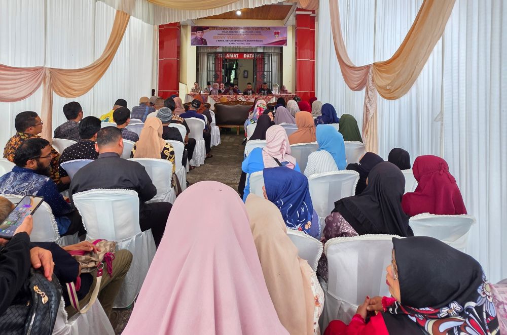 Reses DPRD Kota Bukittinggi: Fokus Mitigasi Bencana di Belakang Balok