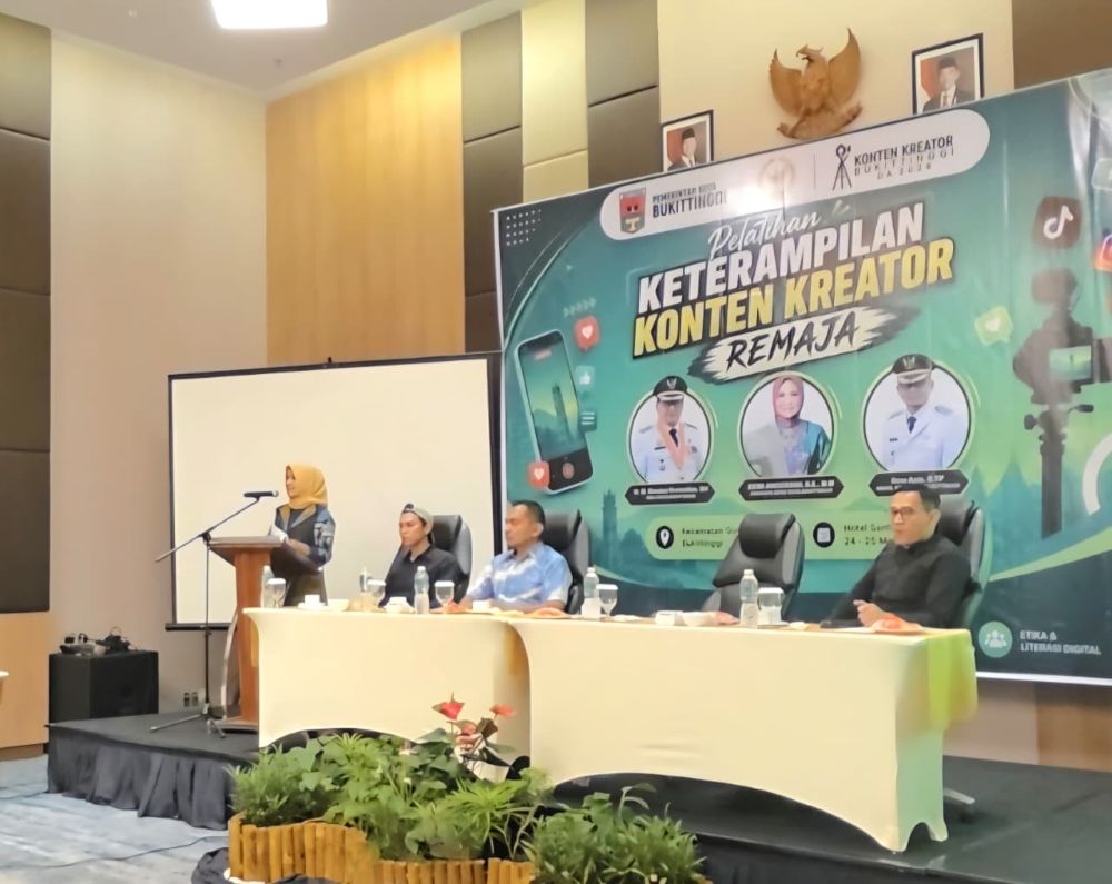 DPRD Kota Bukittinggi Dorong Kreativitas Remaja Melalui Pelatihan Konten Kreator