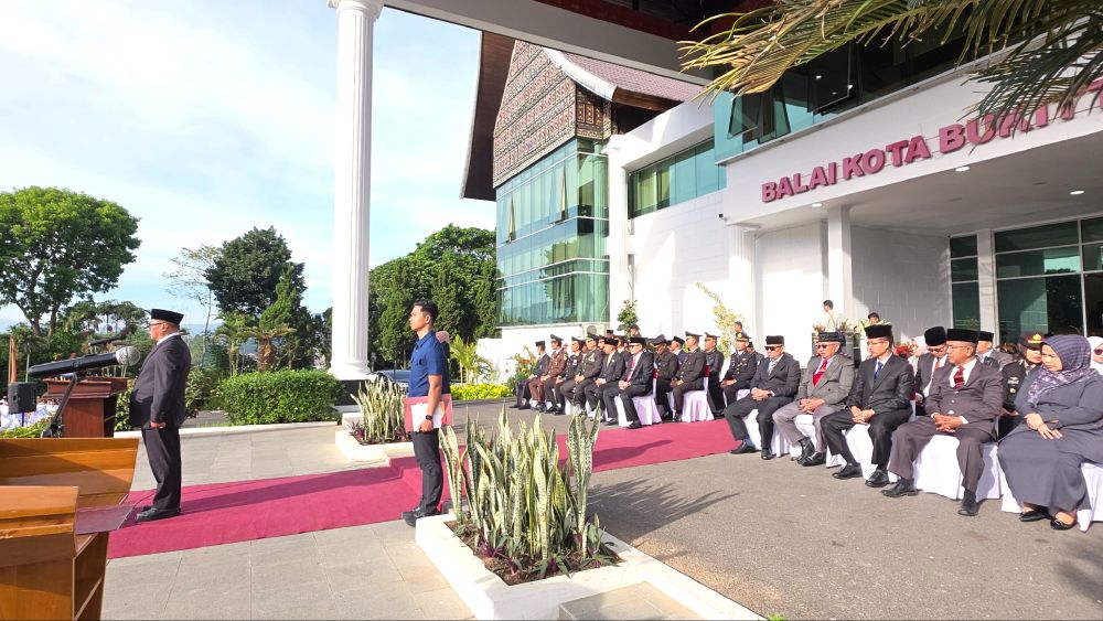 Pemerintah Kota Bukittinggi Gelar Upacara Hari Lahir Pancasila Tahun 2026