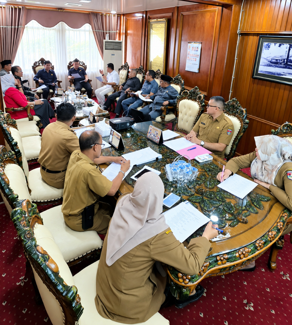 Rapat Kerja Badan Musyawarah DPRD Kota Bukittinggi Bahas Agenda dan Jadwal Kegiatan DPRD